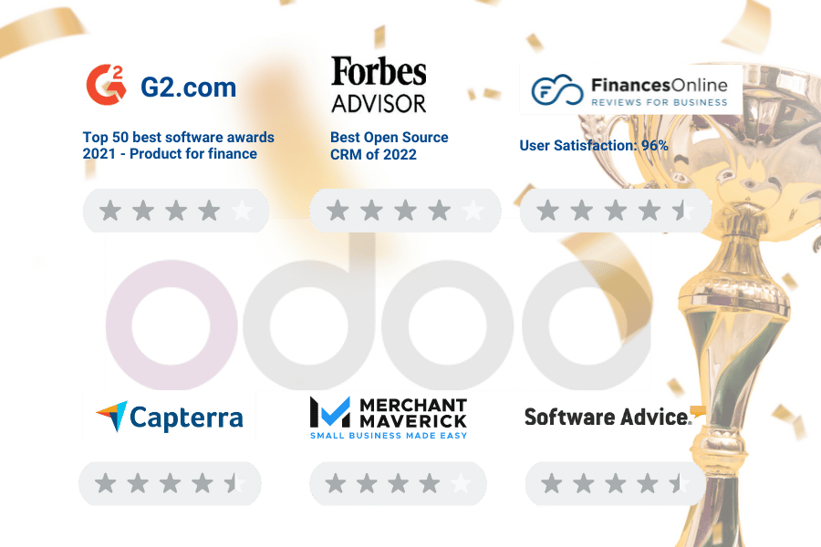 Odoo awards and accolades